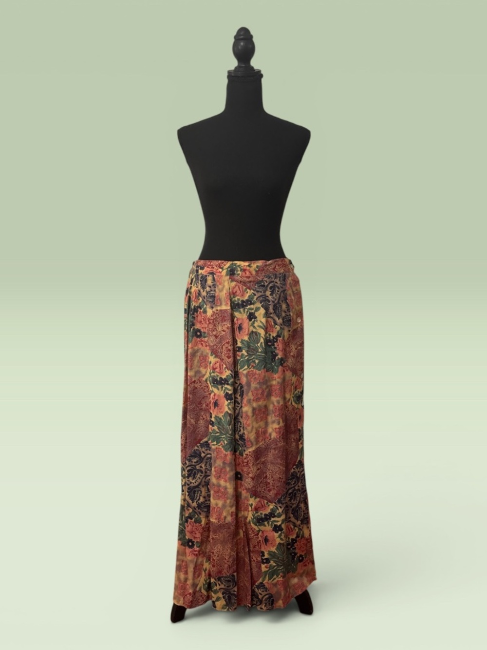 Trikett's Linen Maxi Skirt